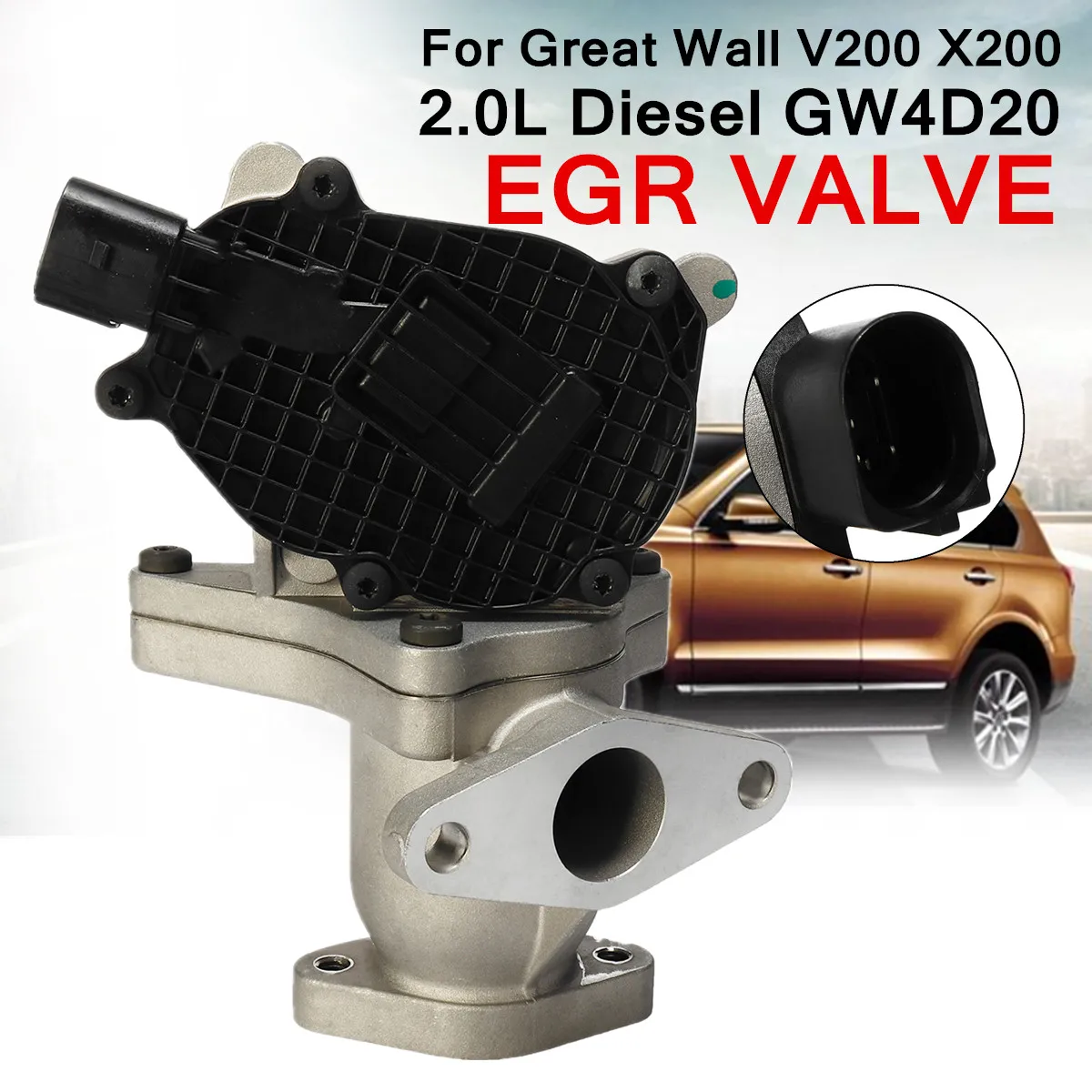 EGR Exhaust Gas Valve for Great Wall 1207100 ED01A V200 X200 2.0L for