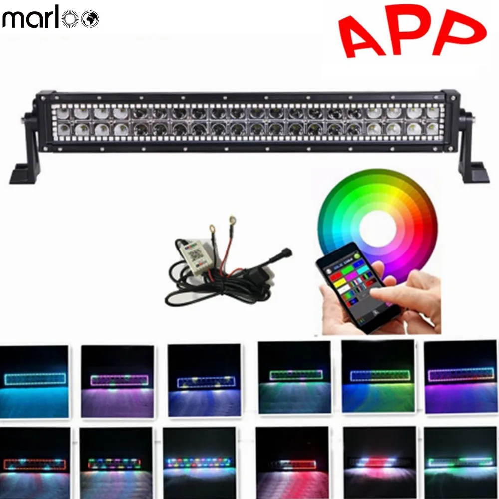 120W RGB Led Light Bar