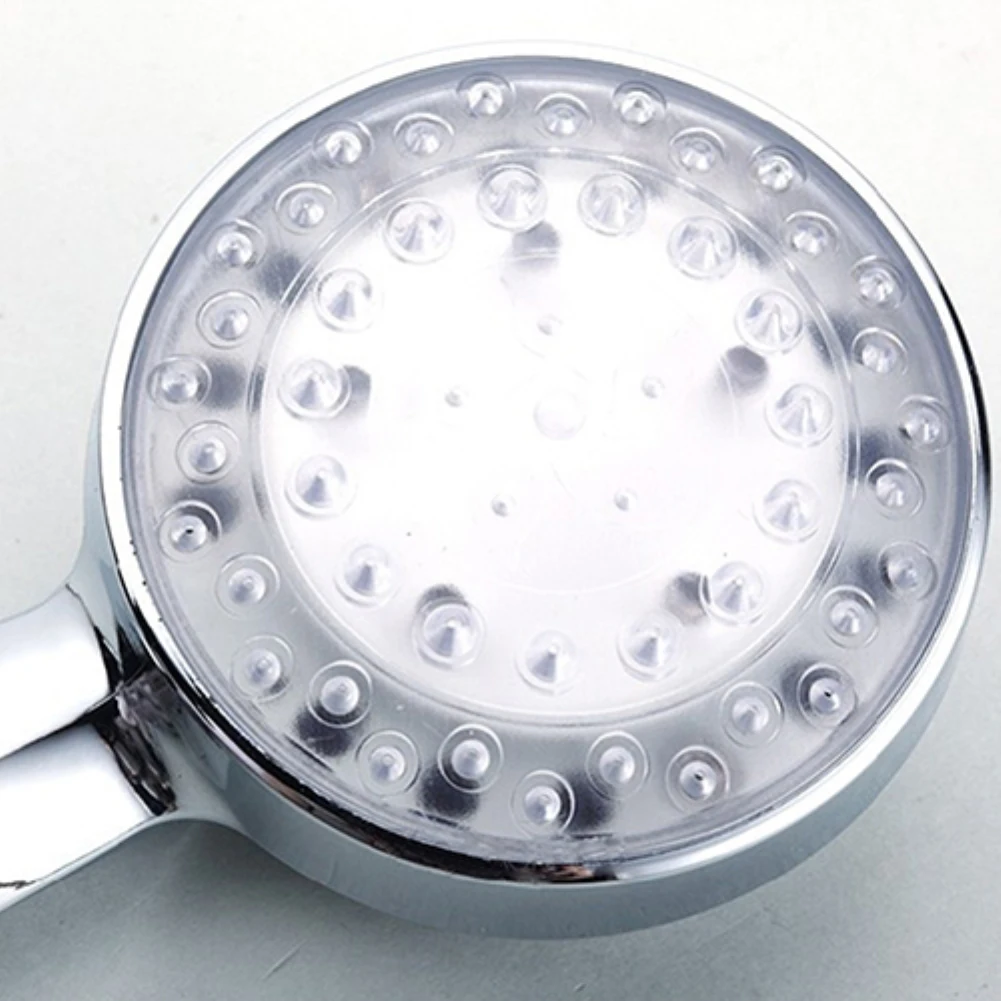 Модный автоматический меняющий цвет светящийся светильник светодиодный Радужный насадка для душа распылитель для ванны