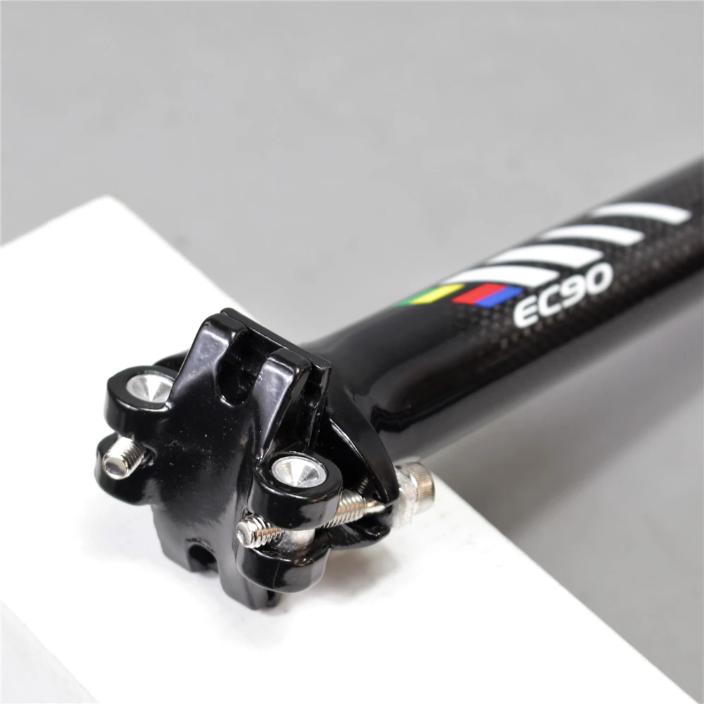 EC90 3K Carbon Bike Seatpost Road Bicycle Seatpost Carbon Fibre MTB Seat Post 27.230.831.6 Cycling Seat Tube (2)