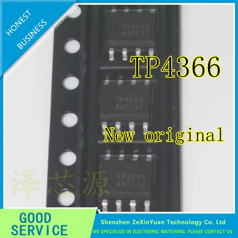 10 шт./лот TP4366 4366 SOP 8 заполняется четырьмя лампами 1A для отображения IC мощности