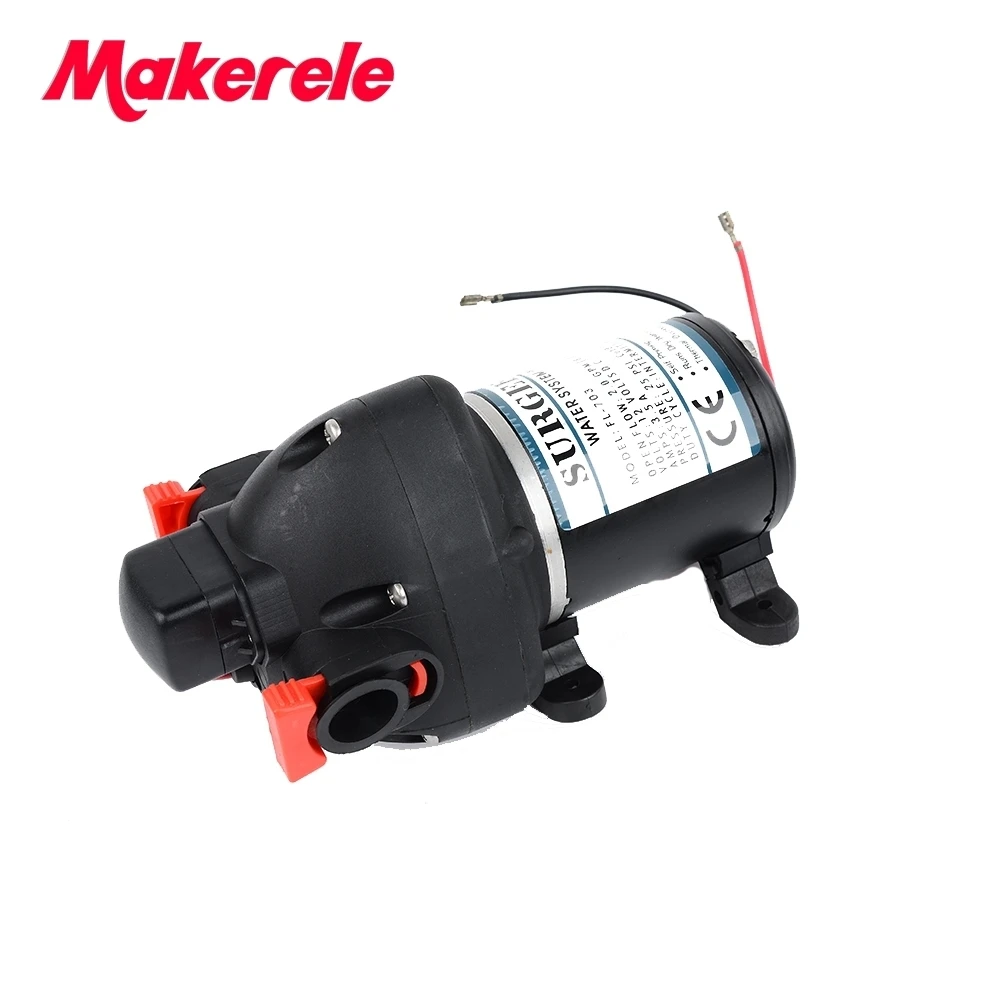 FL 703 Mini DC 12V пластиковый подъемный погружной насос высокого давления для лодки