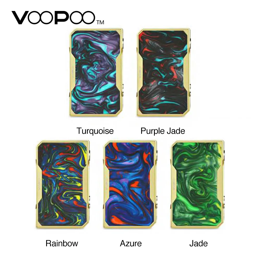 

157W VOOPOO DRAG TC Box MOD Electronic Cigarette Mod with GENE Chip & Fastest Fire Speed 0.025s No 18650 battery