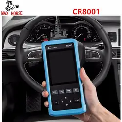 Новый Старт DIY Code Reader CReader 8001 полный OBD2 сканер/сканирования с маслом, EPB сброс Услуги CR8001 поддержка ABS и SRS