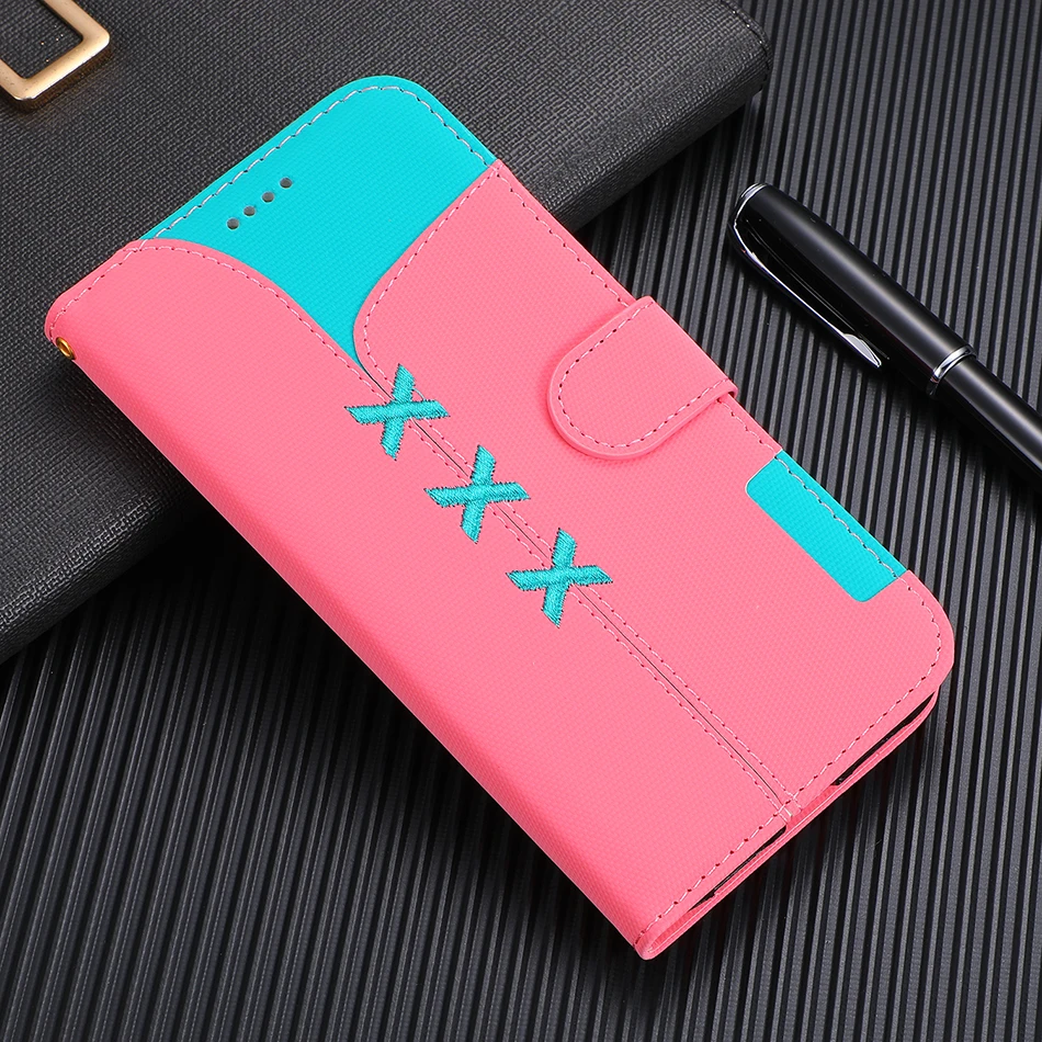 Милый тонкий кожаный чехол-книжка бумажник чехол для телефона для huawei Honor 10 Lite фотоаппаратов моментальной печати 7S 7A 8A 8X P30 Pro P20 Lite Y5 Y6 Prime Y7 Y9 чехол с отделением для кредитных карт