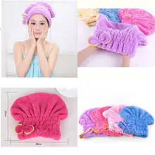 Милая шапочка для душа для волос, обернутые полотенца из микрофибры, шапочки для душа, шапочка для ванны, супер-тонкий, быстро высыхает, шапочка для волос, аксессуары для ванной