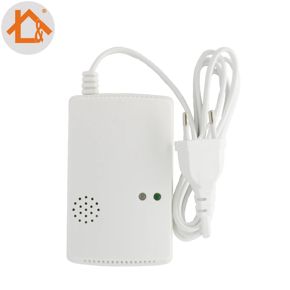 

Independent Gas Detector Natural Gas Alarm Safety Device Kitchen Security Alarm EU/US Plug Type