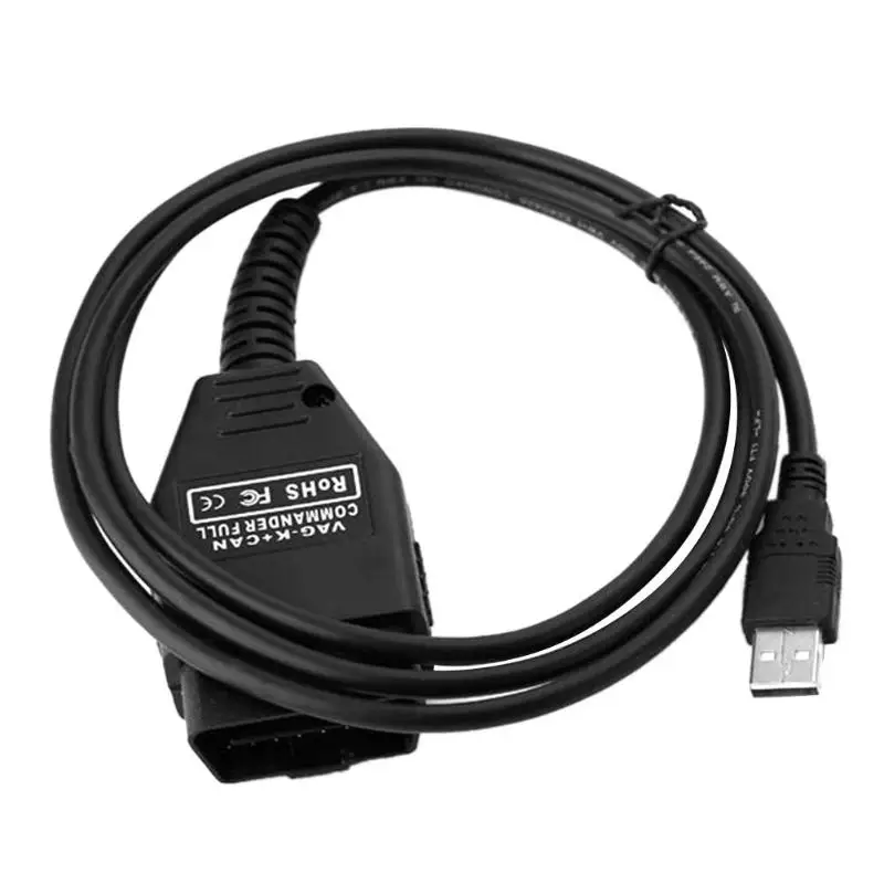 VAG K + CAN Commander 1.4 Diagnostic Tool OBDII VGA Scanner Cable Cord Wire for Volkswagen for VW for Audi Automobiles VAG K + CAN Commander 1.4 Diagnostic Tool OBDII VGA Scanner Cable Cord Wire for Volkswagen for VW for Audi Automobiles