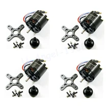 4pcs/lot SUNNYSKY X3520 KV520 KV720 Outrunner Brushless Servo Motor for Skyhunter 6S airplane for FPV Quadcopter drones
