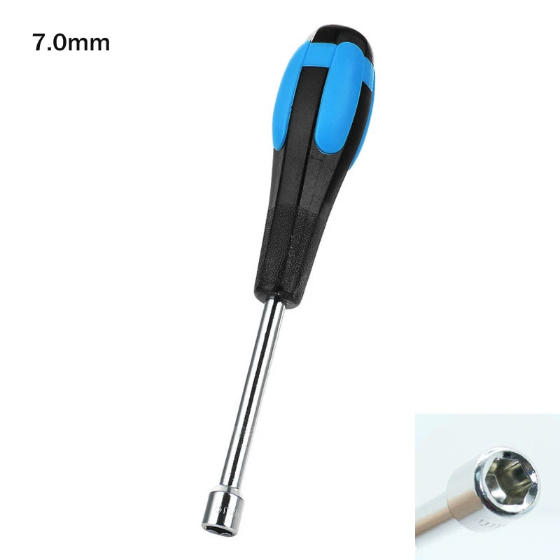 Cyful 7mm Hex Nutdriver Hand Tool Hex Socket Wrench Screwdriver Repair Tool for Professional and Home Use Cyful 7mm Hex Nutdriver Hand Tool Hex Socket Wrench Screwdriver Repair Tool for Professional and Home Use