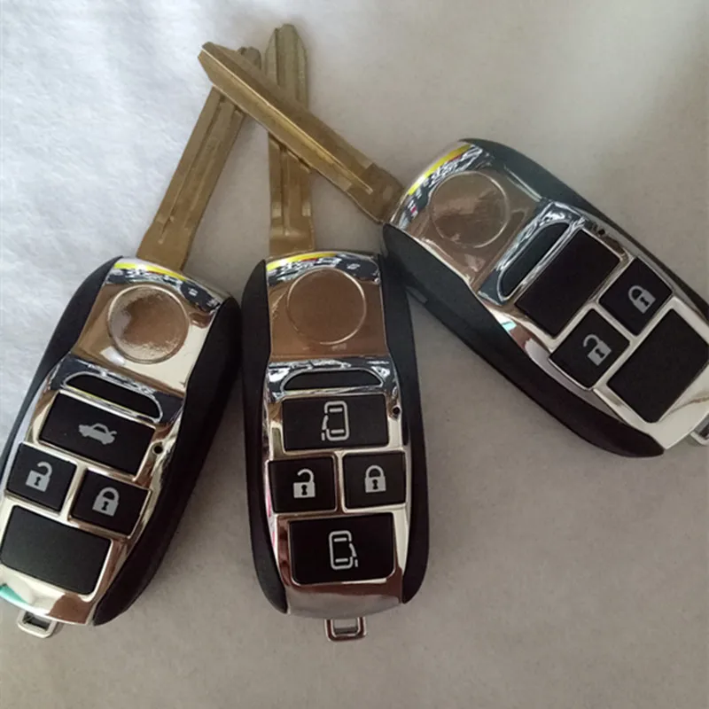 

DAKATU Replacement 2/3/4 Button Remote Case Cover Fob for Toyota Avalon Corolla Matrix Modified Flip Folding Key Shell Toy43