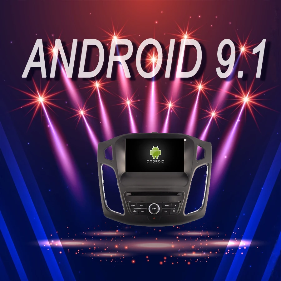 

OTOJETA Brand Car Android 9.1 Multimedia Player for FORD FOCUS 2012-2015 GPS Navigation Device with Camera Aux bluetooth