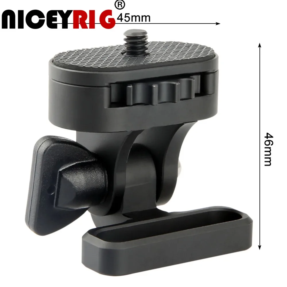 

NICEYRIG Quick Release Monitor Stand Mount for GH5 GH4 Sony A6300 A6500 Camera Cage Bracket Video DSLR Universal Holder