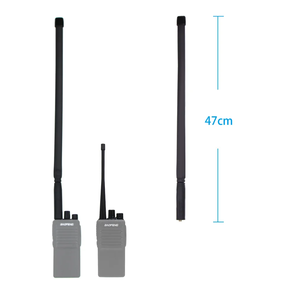 Складная углеродистая сталь, тактический антенна SMA-двухдиапазонный УКВ 144/430 МГц для Kenwood Baofeng UV-5R UV-82 BF-888S Retevis H777 иди и болтай Walkie