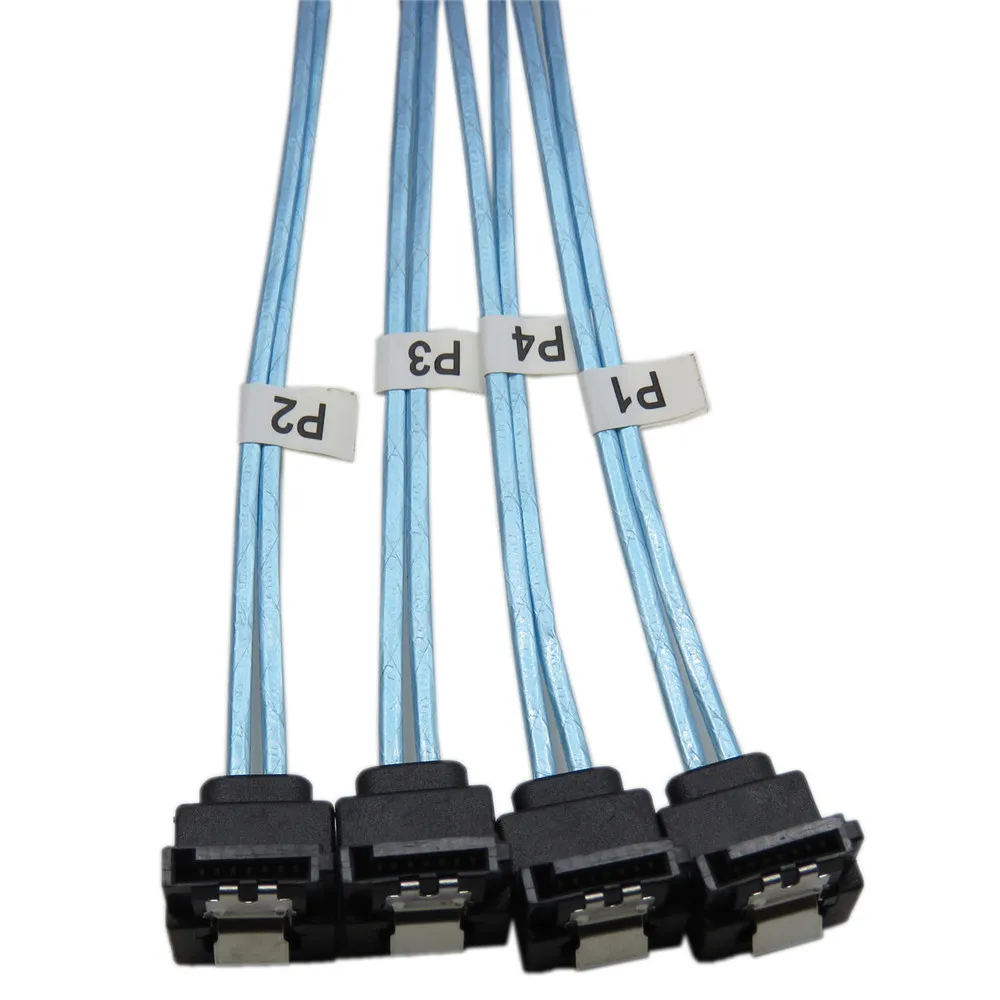 Кабель Mini SAS SFF 8087 4 SATA 4i SFF8087 36P к 7P кабель 12 Гбит/с 100 см TK0905 высокое качество|sata