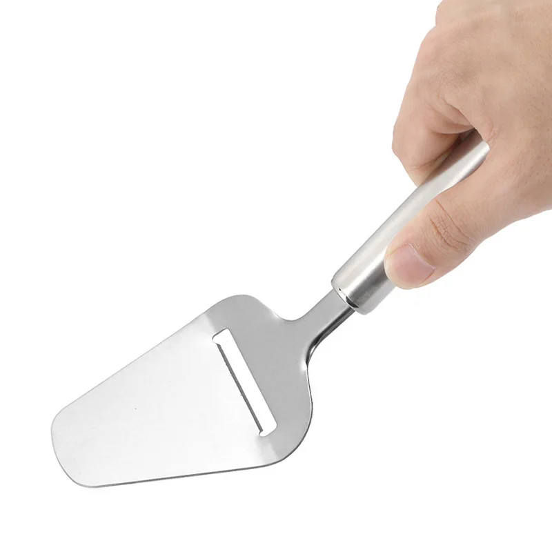Stainless Steel Cheese Slicer Cheese Knife Cutter Cake Pizza Cutter Graters for Hard Soft Cheese Kitchen Cooking Accessories (11)