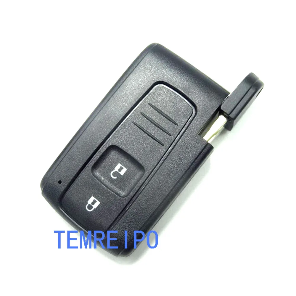2 кнопки для Toyota PRIUS 2004 2009 COROLLA VERSO Camry смарт карта дистанционный ключ автомобиля