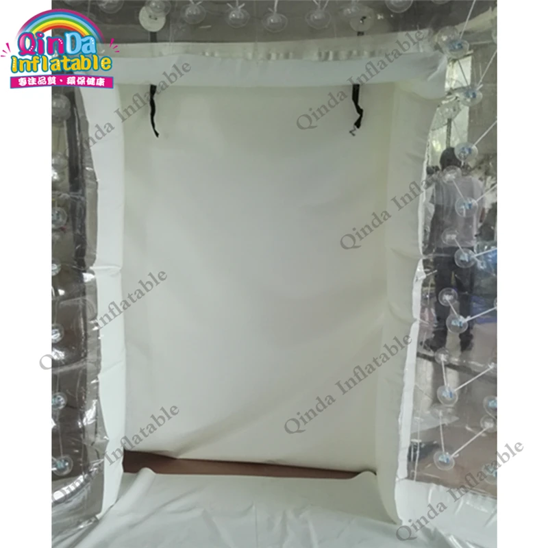 3-4 Persons Inflatable Aie Dome Tent, Inflatable Lawn Bubble Tent For Family Camping 5