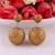 13 colors classic cheapest double sides gold powder series bling bling earrings big pearl earrings cute.jpg 50x50