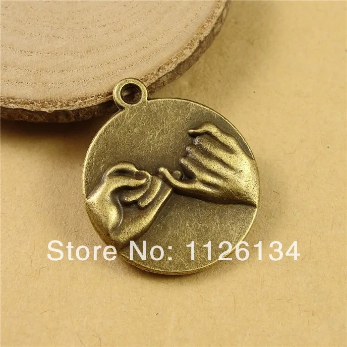 A3269 Wholesale Vintage Jewelry Findings Antique Bronze Inner 20 MM