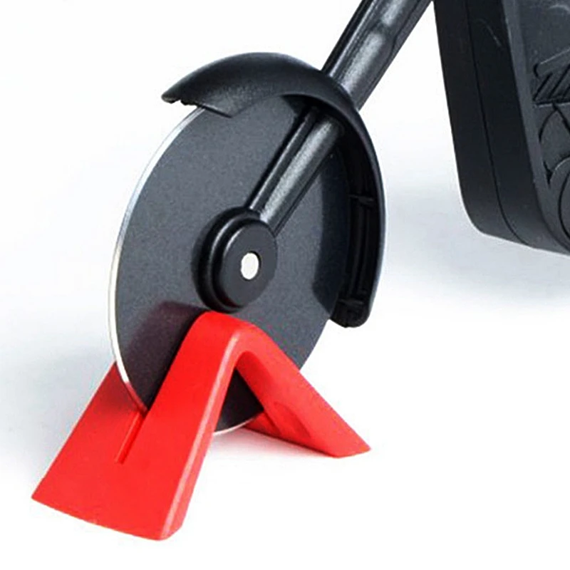 FHEAL Motorcycle Pizza Cutter Stainless Steel Pizza Wheel Cutter Knife Bicycle Bike Roller Pizza Chopper Slicer Peel Knives
