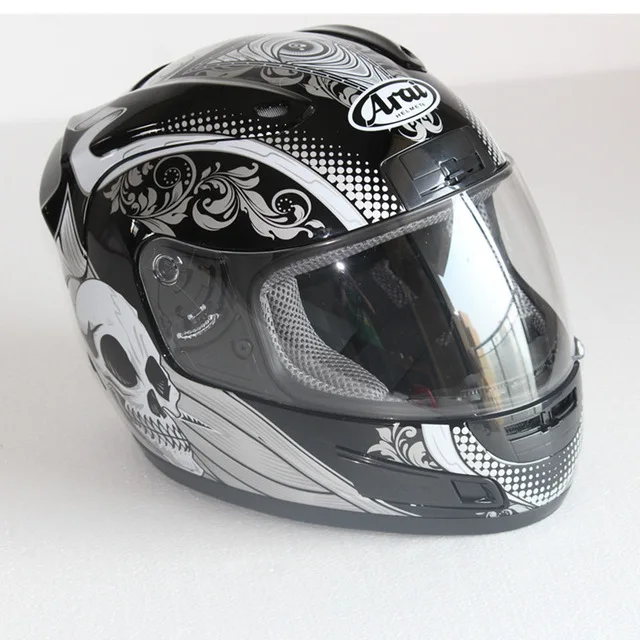 Полный лица ARAI Racing moto rcycle moto cross защитный шлем сертификации ECE Сертификация мужчина женщина casco moto casque, Capacete - Цвет: 4