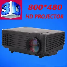 Best New HD 1080P 3D Video tv LCD Digital HDMI USB Home Theater mini LED Projector Projektor Proyector Beamer