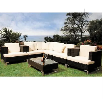 

New arrival discount outdoor patio garden wicker sofa furniture sets