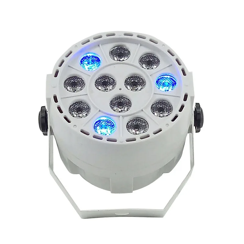 Led Par Светильник 12x3 Вт DJ вечерние светильник s RGBW Диско эффект сценический светильник ing с 8 каналов украшение для украшения звук активный