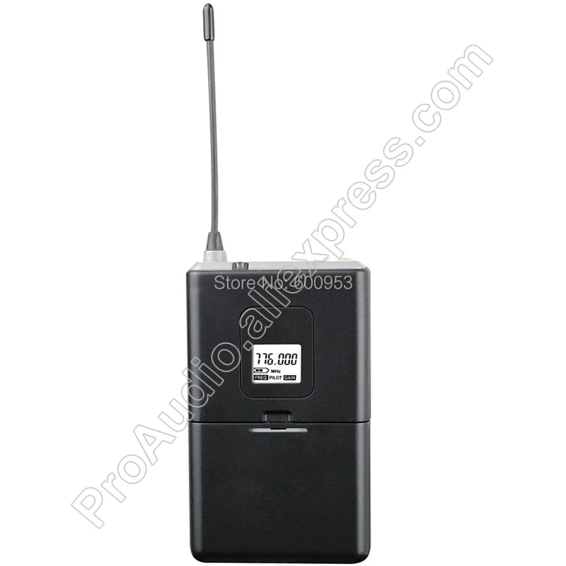 Pro BLX UHF 610 650MHz Регулируемая частота 2 HSP бежевый крючок гарнитура Беспроводная
