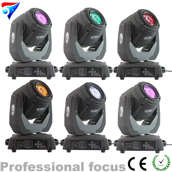 Free Shipping 6pcs/Lot 120W Moving Head Light Sharpy Beam 2r Led Lights Dj Disco Club Party Wedding Stage Effect 6pcs lot free