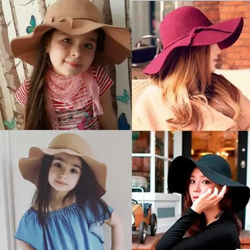 wide brim hat winter