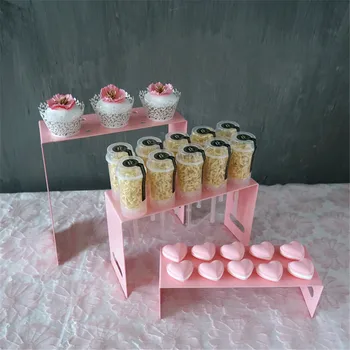 

3 Sizes Nordic Metal Hollow Storage Tray Graceful Chic Ins Fruit Cake Dessert Plate Pink Jewelry Display Tray Home Desktop Decor