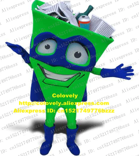 Recycling Bin Recycle Box Receive Tank Mascot Costume Adult Cartoon  Character Outfit Suit Shopping Mall Animation Film Zz7073 - Mascot -  AliExpress