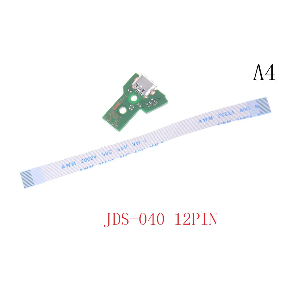 JDS-001 JDS-011 JDS-030 JDS-040 зарядка через usb Порты и разъёмы гнездо платы Зарядное устройство доска с гибкий ленточный кабель для PS4 Pro плата контроллера