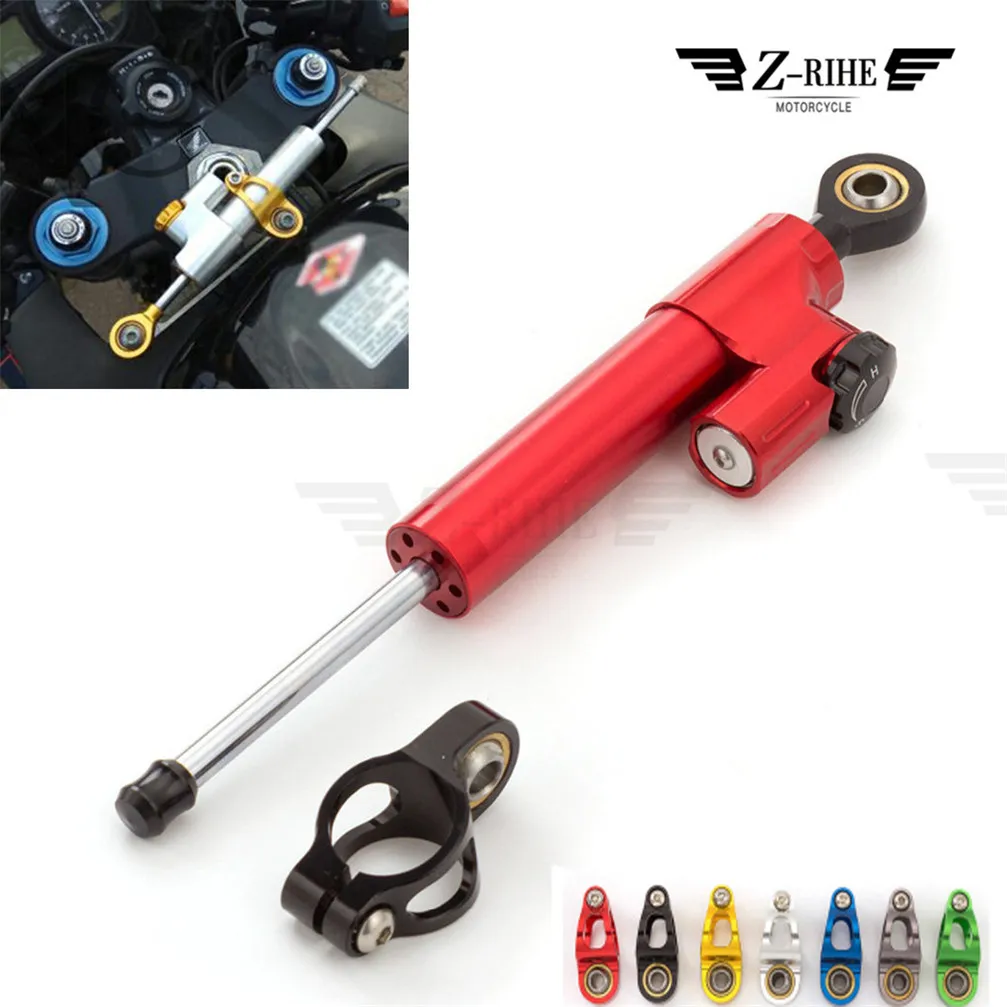 

Motorcycle Adjustable Accessories Damper Stabilizer Damper Steering For SUZUKI GSF650 BANDIT GSX1250 F SA ABS GSX1400 GSX650F