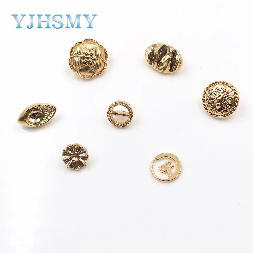 

YJHSMY A-19512-522,10pcs/Lot 18/11/15mm,High quality metal buttons,cardigans,coat buttons,DIY material the garment accessories