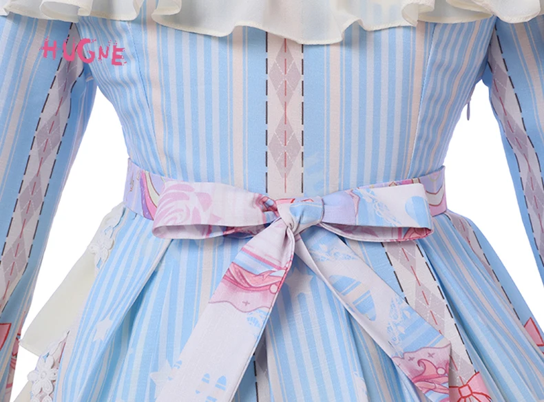 Vestido de Princesa Unicórniomanga Longa Lolita Vestido Mori Menina 9 Moda Feminina