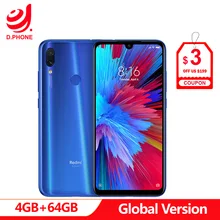 In Stock Global Version Xiaomi Redmi Note 7 6.3″ Full Screen Snapdragon 660 AIE 4GB RAM 64GB ROM 4G LTE Smartphone 48MP Phone