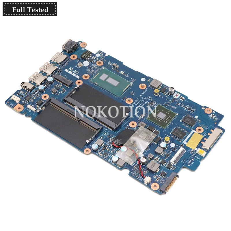 NOKOTION материнская плата для ноутбука Dell Inspiron 5448 5548 Материнская плата ноутбука CN-0JGW4R 0JGW4R ZAVC1 LA-B016P основная плата SR244 I3-5005U Процессор