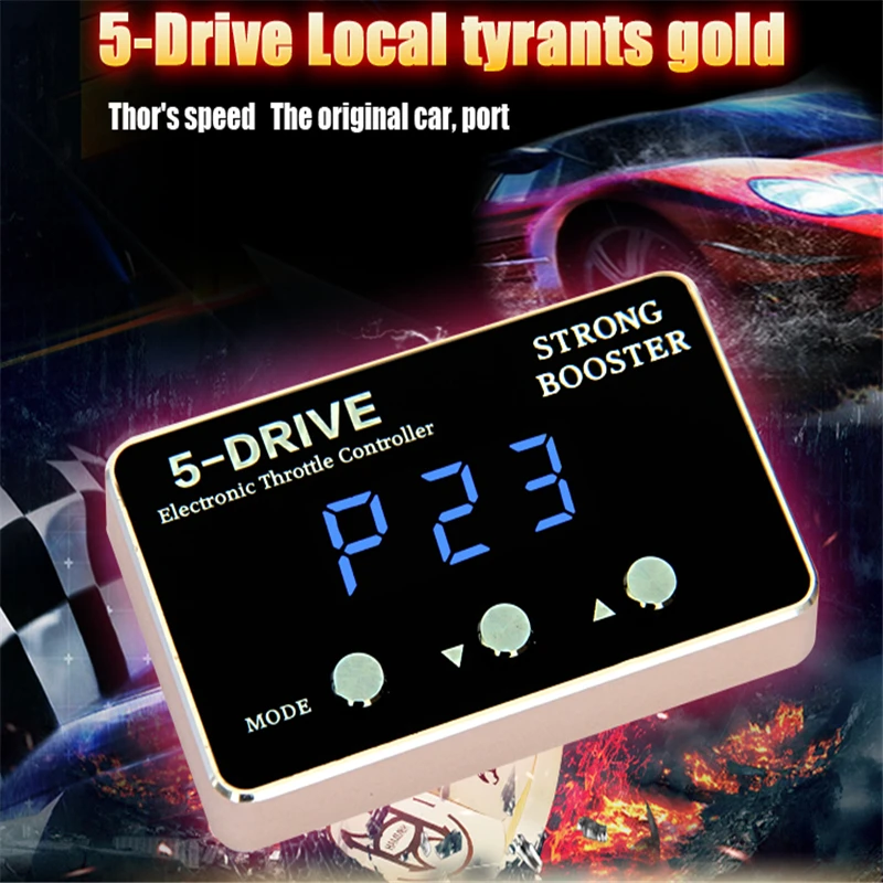 Intelligent Switch Strong Booster Car Throttle Controller 5 Drive ...