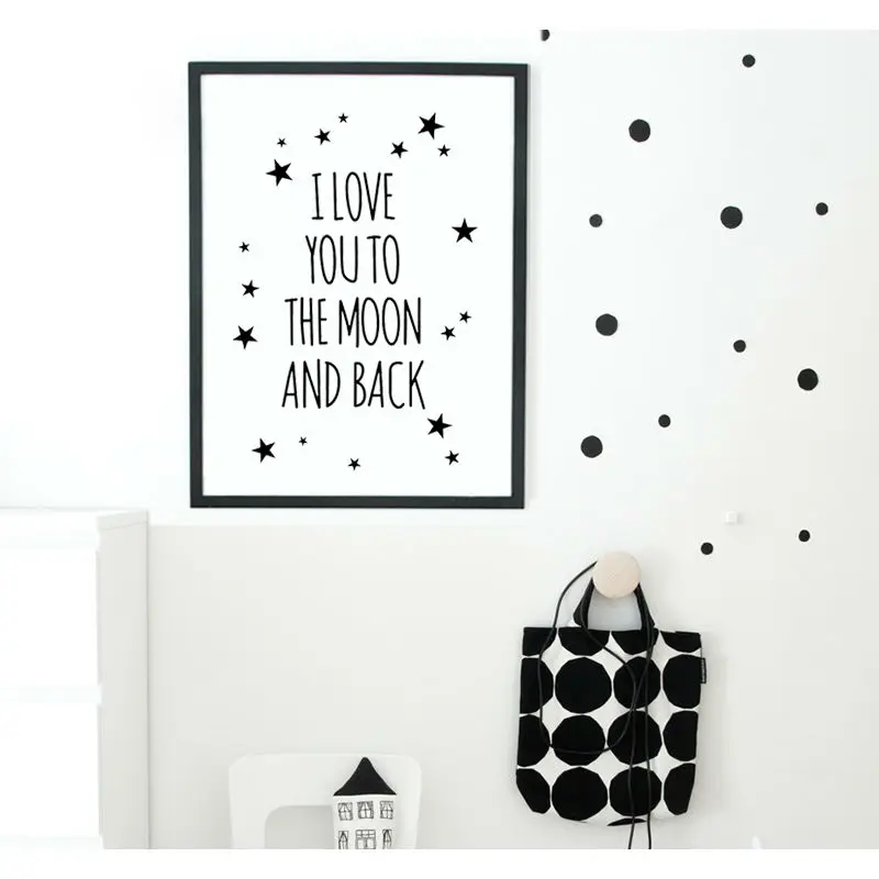I-Love-You-To-The-Moon-And-Back-Quote-Canvas-Star-Art-Print-Poster-Kids-Room (4)