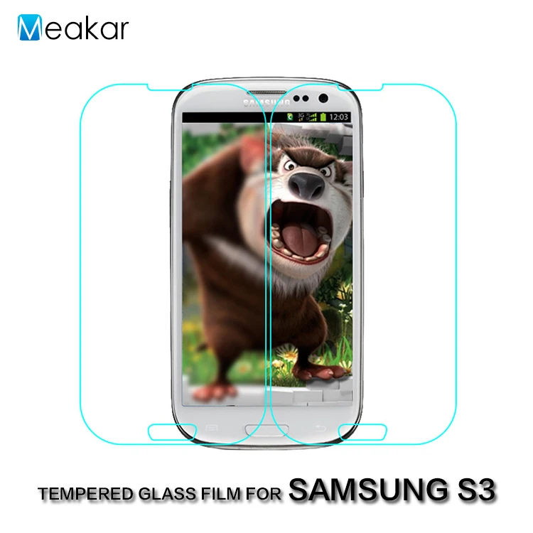 Закаленное стекло 0 3 мм 2.5D 9H 4.8for Samsung Galaxy S3 защитная стеклянная пленка для экрана