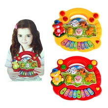 BOHS Детская электрическая ферма животное звуковая клавиатура пианино музыкальная игрушка