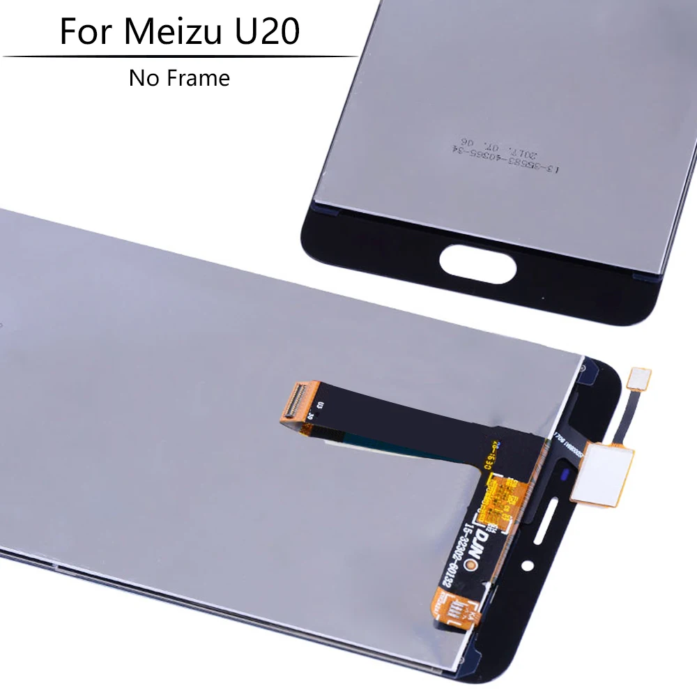 5 &quotОригинальный ЖК дисплей для Meizu U20 сенсорный экран с рамкой дигитайзер в сборе