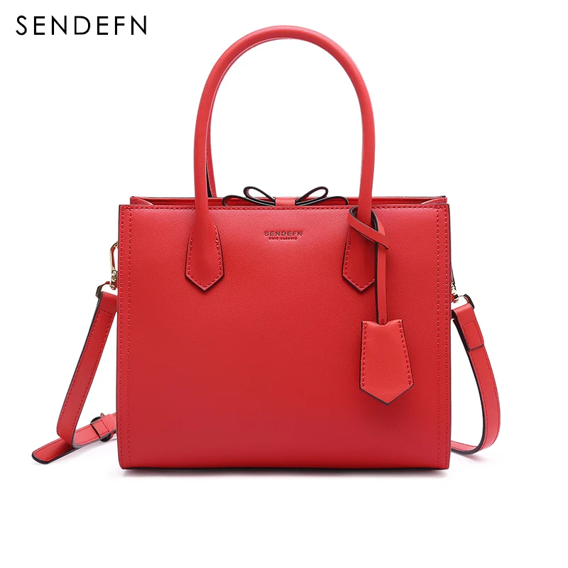 Sendefn Summer Women Leather Handbags Fashion Shoulder Bag Women