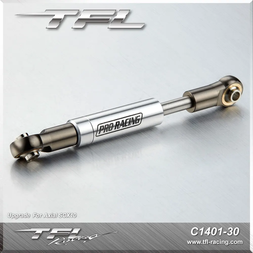 Alloy Steel Steering Servo Link Rear Arm Tie Rod Length Adjustable For