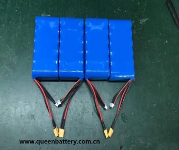 

2s6p QB 21700 QB21700 7.4v 24AH battery pack with XT60 with balance wires