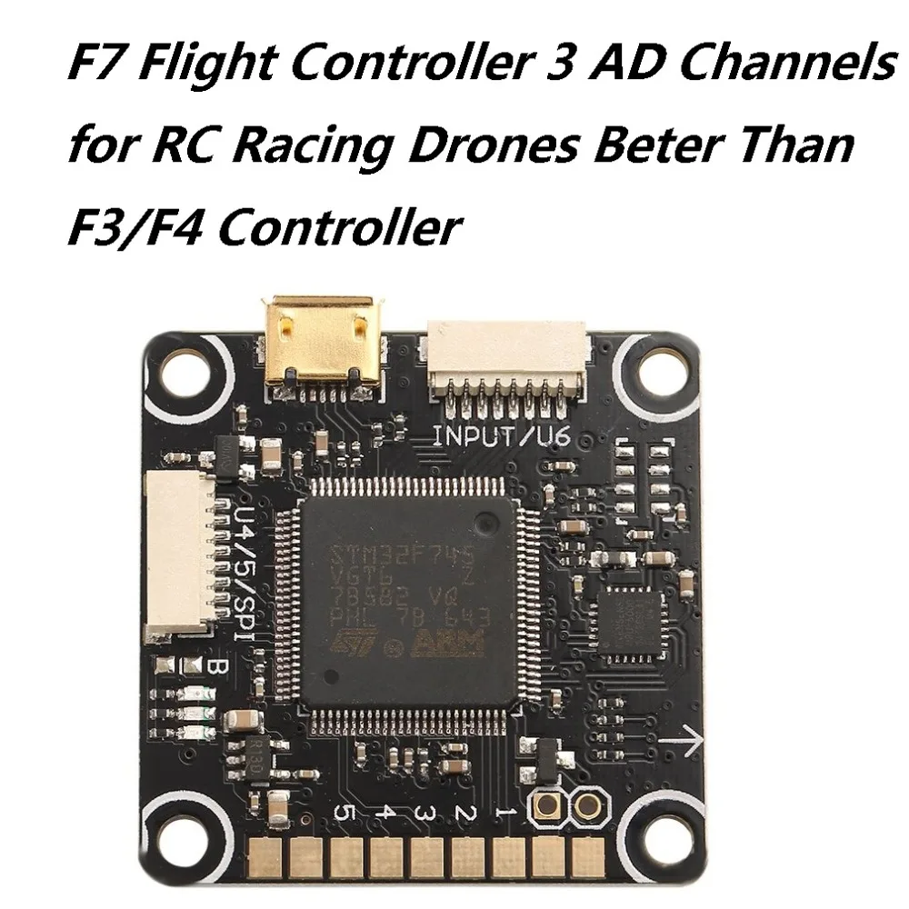 

AnyFC RC SP Racing F7/revF7 Flight Controller 3 AD Channels for RC Racing Drones Beter Than F3/F4 Controller 180-250