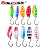 10 unids/lote Señuelos de Pesca japonesa cebos Spinner cucharas Artificial bajo duro de Metal gancho de acero abordar atraer Kit de PR-406 ► Foto 1/6
